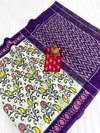 MG 400 Daily Wear Plain Linen Printed Sarees Wholesale Shop In Surat